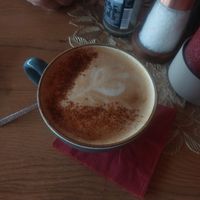 Cappuccino at Basic Coffee - Oberstadt in Marburg