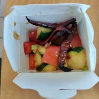 Kung Pao at Sunny Express Mexican Chinese in Compton