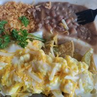 Chilaquiles at Sunny Express Mexican Chinese in Compton