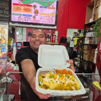 Chilequiles and Guilo at Sunny Express Mexican Chinese in Compton