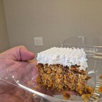 Carrot cake pt2 at Sunny Express Mexican Chinese in Compton