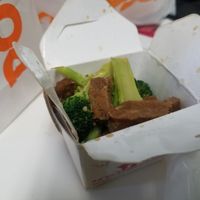 Beef broccoli at Sunny Express Mexican Chinese in Compton