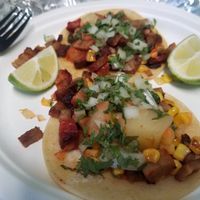 Pastor tacos at Sunny Express Mexican Chinese in Compton