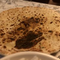 Garlic Naan  at Mango Vegetarian in Wetherby