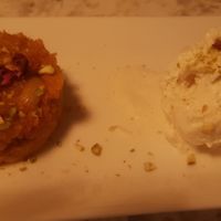 Gajjar Halwa at Mango Vegetarian in Wetherby