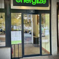 THE place in Boston for smoothies   at Energize in Boston