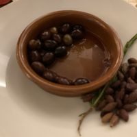 Olives (appetizer) at Alecrim in Carrapateira