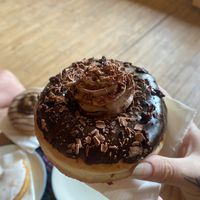 Triple chocolate  at Dreamwave Donuts in Canggu