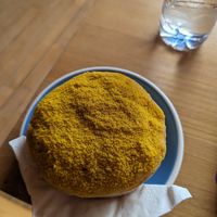 Mango vanilla at Dreamwave Donuts in Canggu