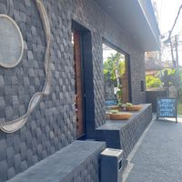 Outside  at Dreamwave Donuts in Canggu
