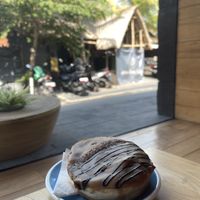 Tiramisu donut  at Dreamwave Donuts in Canggu