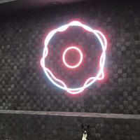 Shane the Dog  at Dreamwave Donuts in Canggu