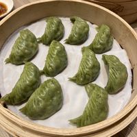 Steamed vegetarian dumplings (10 Pcs) at Din Tai Fung 鼎泰豐 - City Square Mall in Central Singapore