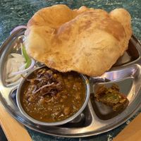 Channa batura  at Dosa & Chaat in Gaithersburg