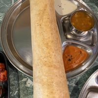 Masala dosa - warning coconut chutney contains dairy (was removed after asking)   at Dosa & Chaat in Gaithersburg