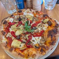 Pizza Vegana at Esplanade in Dunedin