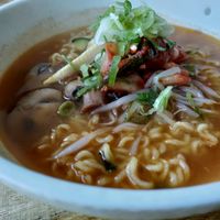 Kimchi ramen at De Patchka in Amsterdam