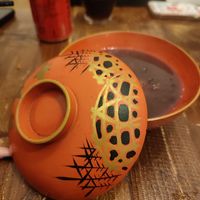 red bean dessert at De Patchka in Amsterdam