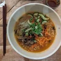 Spicy Kimchi Ramen at De Patchka in Amsterdam