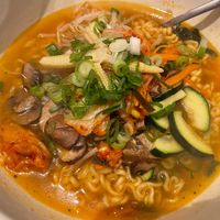 Spicy Kimchi Ramen at De Patchka in Amsterdam