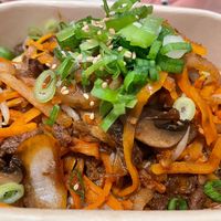 Beefy Bulgogi on Rice at De Patchka in Amsterdam