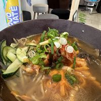Kimchi ramen  at De Patchka in Amsterdam