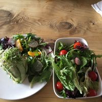 Rawzangna and super green salad  at Yong Green Food in Fitzroy