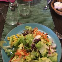 Vichyssoise y Ensalada at La Olivera in Nueno