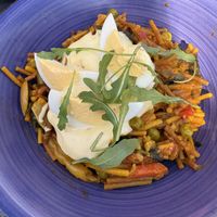 Fideua  at La Olivera in Nueno