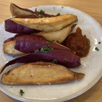 Sweet potato fries   at NICE in Fukuoka