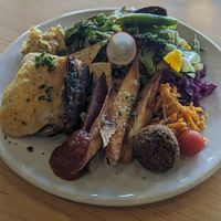 Deli Plate Lasagne (1500¥) at NICE in Fukuoka