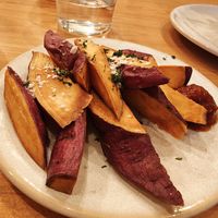 Sweet potato fries at NICE in Fukuoka
