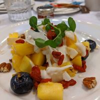 Vegan breakfast option at Cyan in Brighton