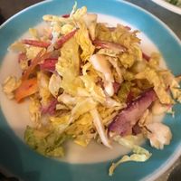 Vegan Napa cabbage miso salad at Chase's Daily in Belfast