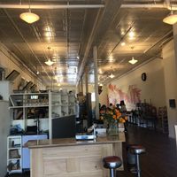 Cool interior  at Chase's Daily in Belfast