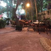 Tables at Peace Cafe in Siem Reap