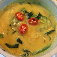 Light Curry -- VERY delicious!!! at Peace Cafe in Siem Reap