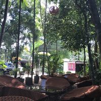 The entrance to the Peace Café, Siem Reap at Peace Cafe in Siem Reap