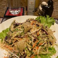 Pomelo salad   at Peace Cafe in Siem Reap