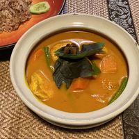 Khmer red curry   at Peace Cafe in Siem Reap