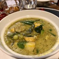 Green curry   at Peace Cafe in Siem Reap