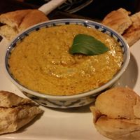 Lentil soup  at Peace Cafe in Siem Reap