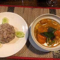 Khmer Red Curry at Peace Cafe in Siem Reap