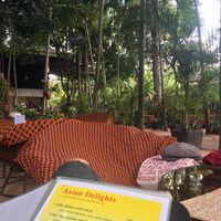 Nice setting at Peace Cafe  at Peace Cafe in Siem Reap