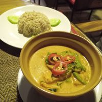 Curry at Peace Cafe in Siem Reap