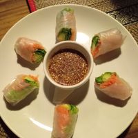 Summer rolls at Peace Cafe in Siem Reap
