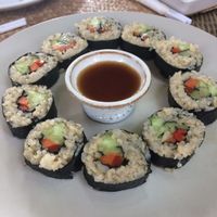 Oishu sushi  at Peace Cafe in Siem Reap