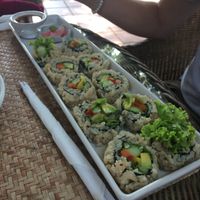 California roll at Peace Cafe in Siem Reap