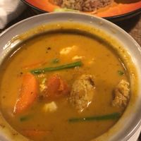 Curry with tofu. Amazing!  at Peace Cafe in Siem Reap