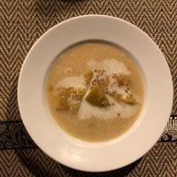 Pumpkin dessert at Peace Cafe in Siem Reap